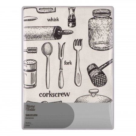 ARDESTO Скатертина Kitchen 140х180см, 90% поліестер, 10% бав