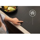 Electrolux Варильна поверхня індукційна, 80см, розширена зона, датчик кипіння, Hob2Hood, чорний матовий