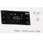 Whirlpool Пральна машина фронтальна, 10кг, 1400, A+++, 60см, дисплей, пара, інвертор, люк чорний, білий Whirlpool Пральна машина фронтальна, 10кг, 1400, A+++, 60см, дисплей, пара, інвертор, люк чорний, білий