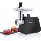 Gorenje М'ясорубка, 2000Вт, 2,6кг/хв, 2 решітки, пластик/метал, чорний