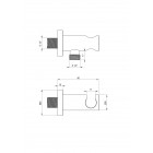 Deante TEMISTO Душовий гарнітур прихованого монтажу
