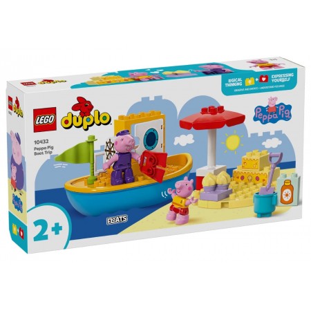 LEGO Конструктор DUPLO Peppa Pig Морська прогулянка Пеппи на