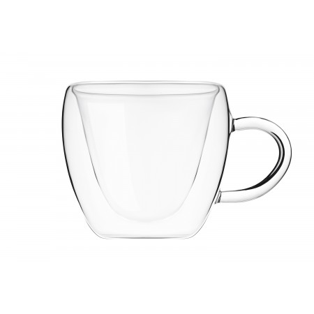 ARDESTO Набір чашок з ручками з подвійними стінками, 300 мл,