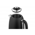 ARDESTO Електрочайник EKL-F410BG 1.8л/2200Вт/strix контроль/нерж. сталь/індикатор температури/чорний