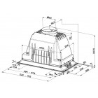 Faber Витяжка вбудована, 52см, 968м3г, Inka Plus Hcs Bk A52, чорний Faber Витяжка вбудована, 52см, 968м3г, Inka Plus Hcs Bk A52, чорний