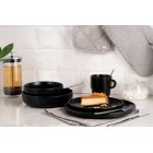 ARDESTO Тарілка десертна Trento, 20,5 см, чорна, кераміка ARDESTO Тарілка десертна Trento, 20,5 см, чорна, кераміка