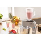 Sencor Кухонна машина Paul, 1500Вт, чаша-метал, корпус-метал, насадок-20, метал