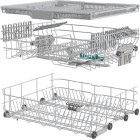 Gorenje Посудомийна машина, 16компл., A+++, 60см, дисплей, 3 кошика, AquaStop, білий