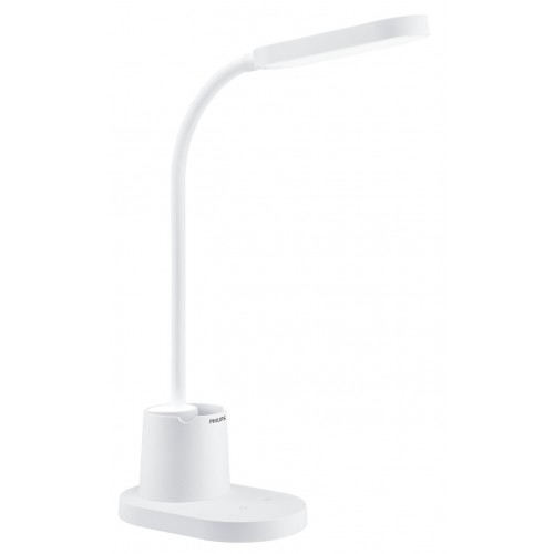 Philips Лампа настільна LED Reading Desk lamp Bucket, біла