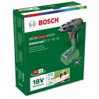 Bosch Шурупокрут-дриль акумуляторний UniversalDrill 18V-60 18В 60Нм 0-500·0-1900об·хв без АКБ та ЗП 1.3кг