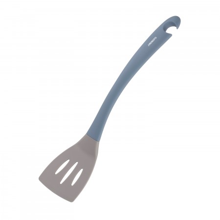 ARDESTO Лопатка з прорізами Gemini, 35см, нейлон, сіро-синій