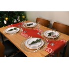 ARDESTO Ранер Happy Holidays, 40х140см, 90% поліестер, 10% бавовна, червоний ARDESTO Ранер Happy Holidays, 40х140см, 90% поліестер, 10% бавовна, червоний