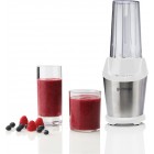 Gorenje Блендер стаціонарний 1000Вт, чаша-750мл, подрібнювач, білий-нерж