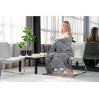 ARDESTO Плед Embossed, 160х200см, сірий, 100% поліестер ARDESTO Плед Embossed, 160х200см, сірий, 100% поліестер