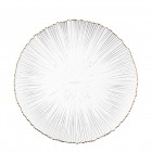 ARDESTO Тарілка Mallow, 21см, скло, прозорий ARDESTO Тарілка Mallow, 21см, скло, прозорий