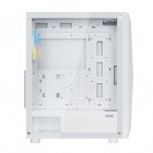 Корпус 2E GAMING Aruba G3313W, без БЖ 1xUSB3.0, 2xUSB2.0, 5x120мм ARGB, VGA 330мм, LCS ready, HUB, TG Side Panel, ATX, білий