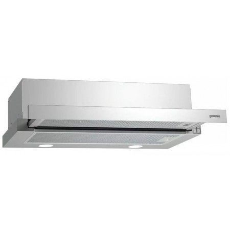 Gorenje Витяжка BHP523E10X вбудовувана, 50см, 322м3г, нерж