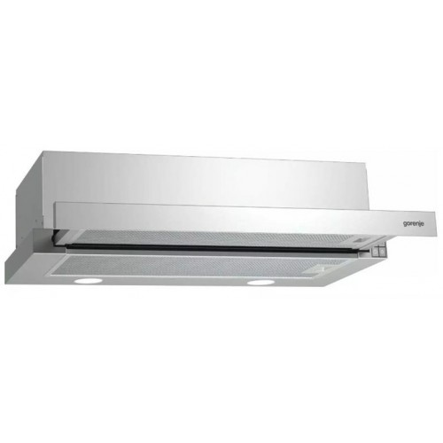 Gorenje Витяжка BHP523E10X вбудовувана, 50см, 322м3г, нерж