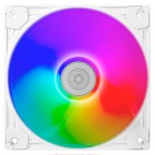 SilverStone Корпусний вентилятор Vista VS140W ARGB, 140мм, 1600rpm, 4pinPWM, 3pin +5VARGB, 30.8dBa, білий