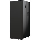 Gorenje Холодильник SBS, 179х67х92см, 2 двері, 353(191)л, А++, NF+, Інв., Зона св-ті, диспенсер, генератор льоду, Зовн. Диспл, чорний