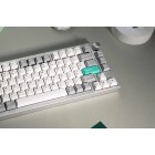 Lemokey Клавіатура механічна P1 Pro 84Key, Super Brown, WL/BT/USB-A, QMK/VIA, Hot-Swap, EN/UKR, RGB, Knob, Space Silver