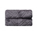ARDESTO Плед Embossed, 160х200см, сірий, 100% поліестер ARDESTO Плед Embossed, 160х200см, сірий, 100% поліестер