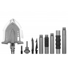 2E Tactical Лопата-мультитул тактична Mahura Steel Gray розбірна, 23в1, з сумкою у комплекті, 107 см макс., 1.5 кг