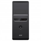 2E Корпус TeamX TMX01 з БЖ 2E ATX400W 2xUSB2.0 1x80мм VGA 310мм, ATX чорний