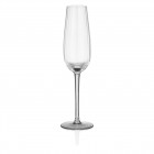 ARDESTO Набір келихів для шампанського Black Mars Orion 220мл, 2шт, скло, прозоро-сірий ARDESTO Набір келихів для шампанського Black Mars Orion 220мл, 2шт, скло, прозоро-сірий