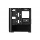 2E Gaming Корпус Calleo GB700 без БЖ 2xUSB3.0, 1xUSB2.0, 4x120мм ARGB, VGA 320мм, LCS ready, контролер з пультом, TG Side Window, mATX, чорний
