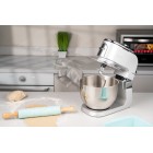 ARDESTO Кухонна машина KMCH-K1500SS/ 1500 Вт/ 6 швидк. + режим Pulse/ чаша 6 л./ блендер 1.5 л./сріблясто-сірий