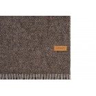 ARDESTO Плед Leonardo Doubleface, 140x200см, 100% вовна, тауп-шоколад