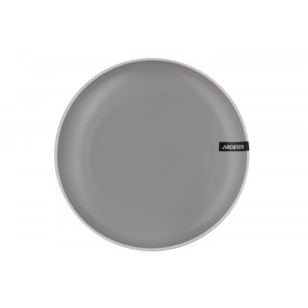 ARDESTO Тарілка десертна Cremona, 19 см, Dusty grey, керамік