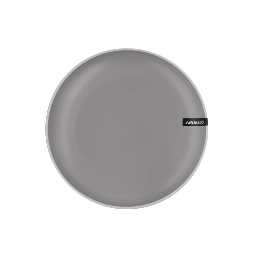 ARDESTO Тарілка десертна Cremona, 19 см, Dusty grey, кераміка