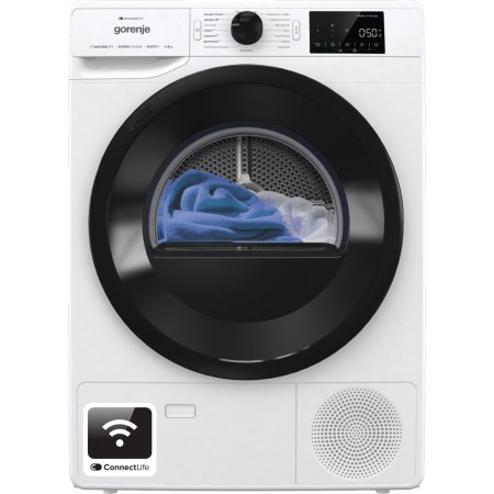 Gorenje Сушильна машина тепловий насос, 9кг, A++, 60см, дисп