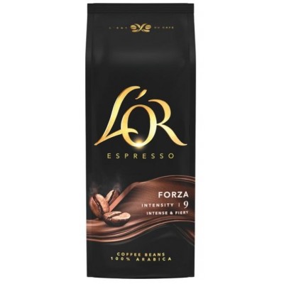 L`OR Кава зерна Espresso Forza, 1000гр, 100% арабіка