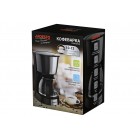 ARDESTO Кавоварка крапельна FCM-D2100, 1,2л, мелена, чорно-сріблястий ARDESTO Кавоварка крапельна FCM-D2100, 1,2л, мелена, чорно-сріблястий