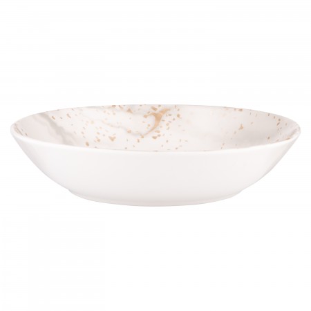 Тарілка супова Ardesto Sparkle, 710мл, 20см, порцеляна, бага