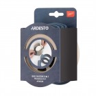 ARDESTO Яйцерізка 3 в 1 Gemini, нержавіюча сталь, пластик, силікон, сіро-синій ARDESTO Яйцерізка 3 в 1 Gemini, нержавіюча сталь, пластик, силікон, сіро-синій