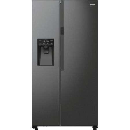 Gorenje Холодильник SBS, 179х70х92см, 2 двері, 376(190)л, А+