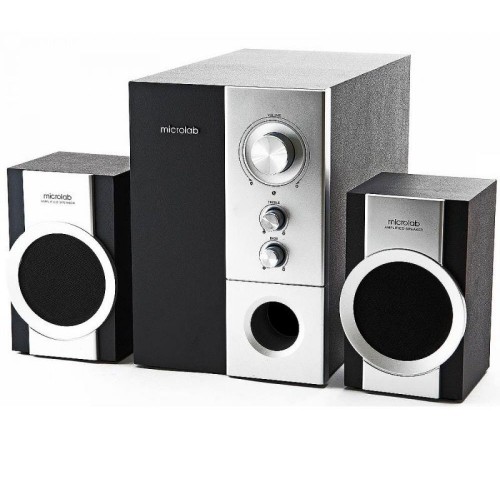 Microlab Акустична система M-590 2.1, 14W, mini-jack,чорний Microlab Акустична система M-590 2.1, 14W, mini-jack,чорний