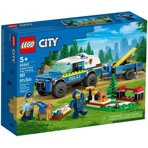 LEGO Конструктор City Мобільний майданчик для дресирування поліцейських собак