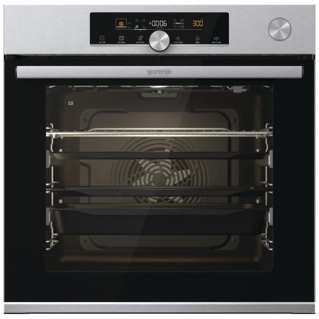 Gorenje Духова шафа електрична, 77л, A+, пара, приготув. на 