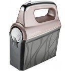 Russell Hobbs Міксер ручний Smoky Quartz, 350Вт, насадки-4, турборежим, сріблястий