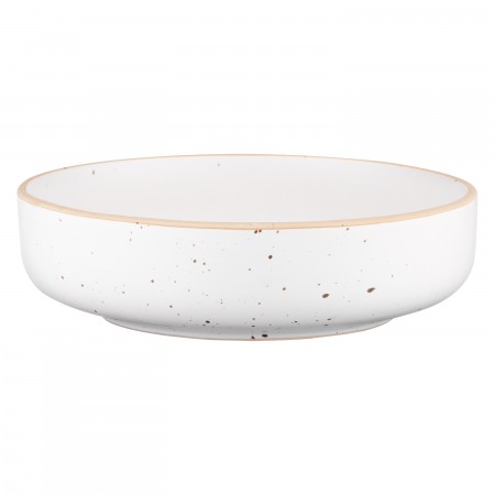 Тарілка супова Ardesto Midori, 680мл, 18.5см, кераміка, біли