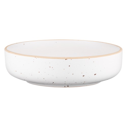 Тарілка супова Ardesto Midori, 680мл, 18.5см, кераміка, білий Тарілка супова Ardesto Midori, 680мл, 18.5см, кераміка, білий