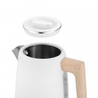 Електрочайник Ardesto EKL-F420WWD, 1.7л, метал, мат, Strix, білий Електрочайник Ardesto EKL-F420WWD, 1.7л, метал, мат, Strix, білий