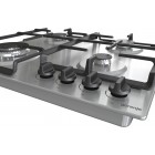 Gorenje Варильна поверхня газова, 60см, чавун, конфорка Wok, нерж
