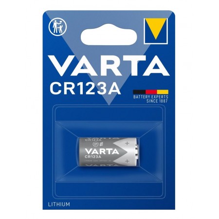 VARTA Батарейка літієва CR123 блістер, 1 шт.