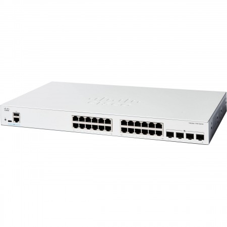 Cisco Комутатор Catalyst 1200 24xGE, 4x10G SFP+